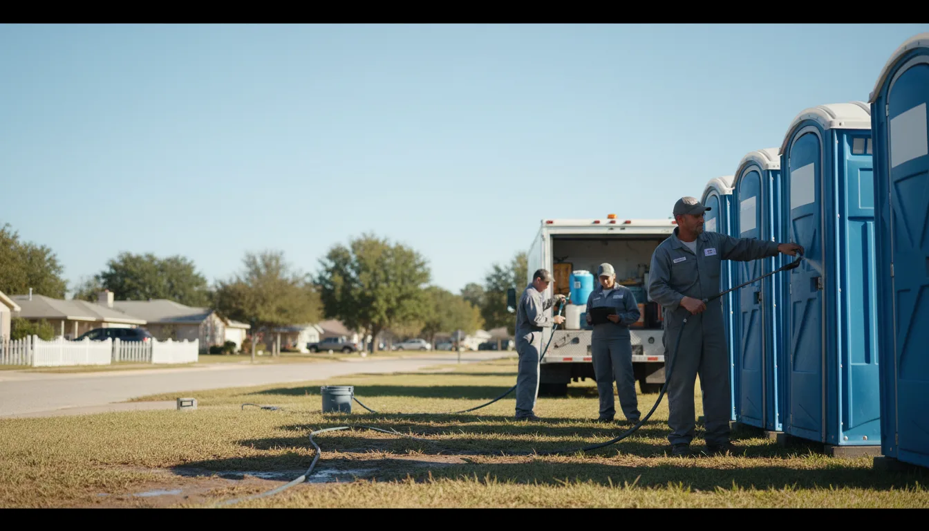 Long-Term Portable Toilet Rental in Matteson, IL near me